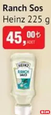 HEİNZ RANCH SOS 225 G